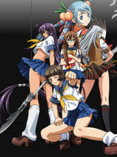 Школьные Войны: Судьба Дракона / Ikkitousen: Dragon Destiny / Ikki Tousen: Dragon Destiny [2007, 480] [TV 2 + SP]