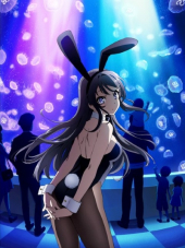 Этот глупый свин не понимает мечту девочки-зайки / Seishun Buta Yarou wa Bunny Girl Senpai no Yume wo Minai [2018, HDTVRip] [TV]