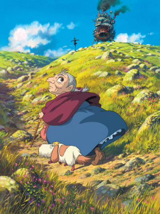 Ходячий замок / Howl's Moving Castle / Hauru no ugoku shiro [2004, BDRip]