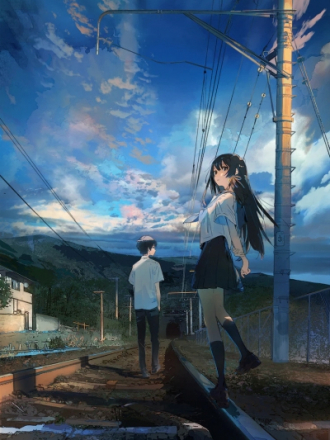 Тоннель в лето, выход прощаний / Natsu e no Tunnel, Sayonara no Deguchi [2022, WEB-DL]