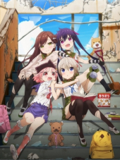 Школьная жизнь / Gakkougurashi! / School-Live! [2015, HDTVRip] [TV]